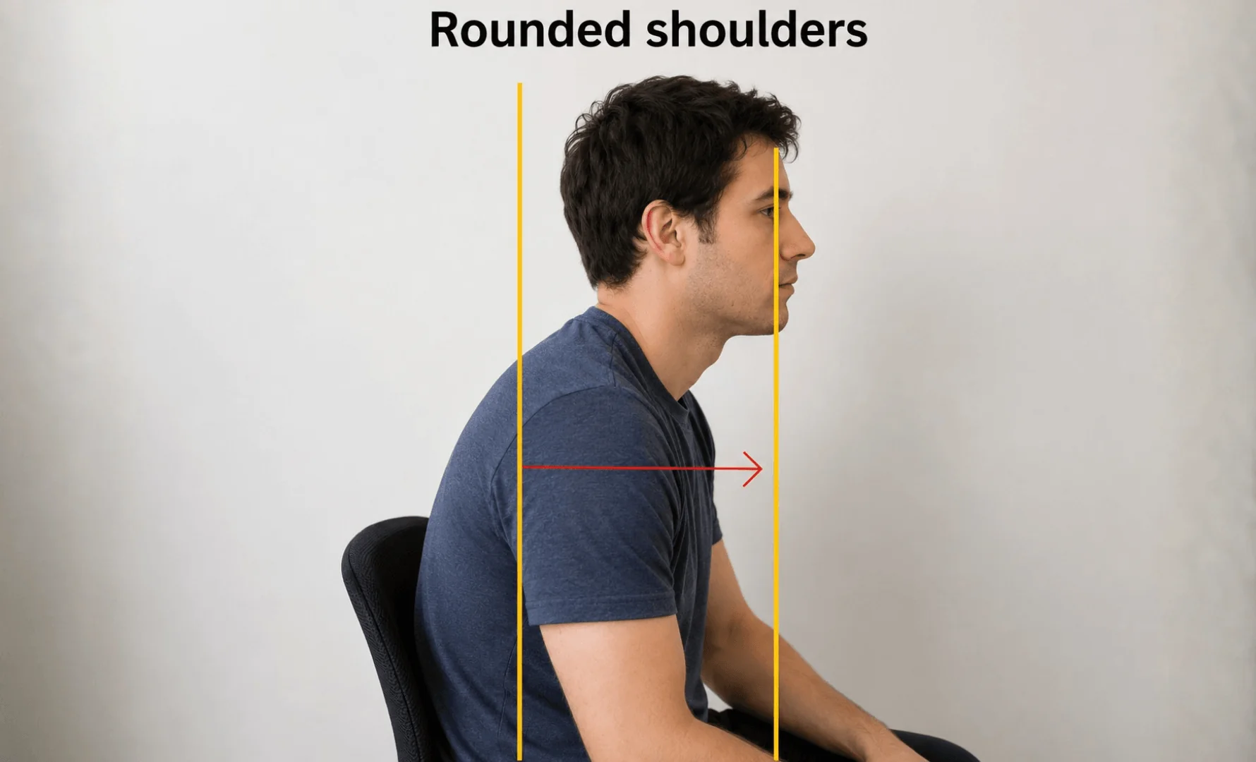 Rounded Shoulders